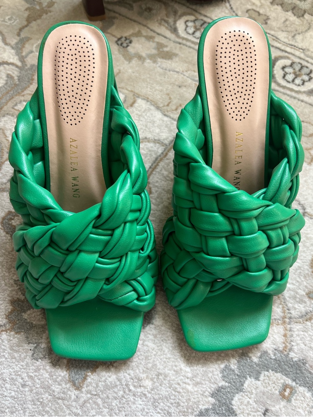 Azalea Wang Braided Heels